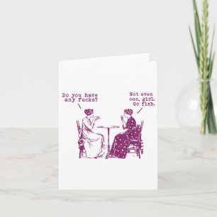 Do You Have Any Fors Not Even One Girl Go Fish Card