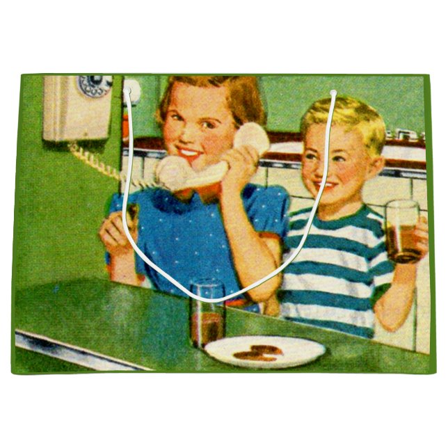 Do you have Prince Albert in a can? Large Gift Bag (Front)