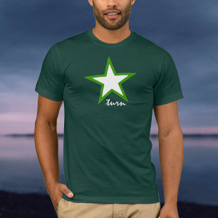 Do you know a Star Turn? Large Star on a T-Shirt