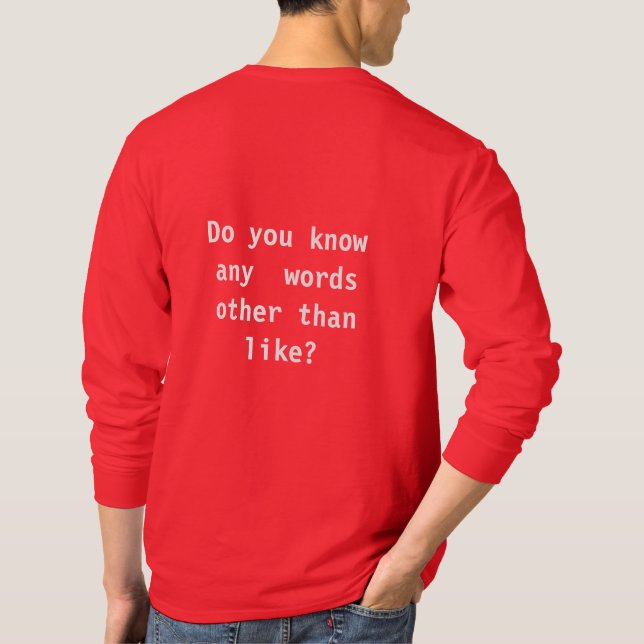 Do you know ? T-Shirt (Back)