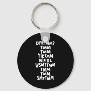 Do You Know The Muffin Man Dyktmm Nostalgia Funny  Key Ring