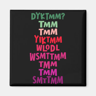 Do You Know The Muffin Man Dyktmm Nostalgia Funny  Magnet