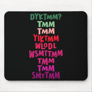 Do You Know The Muffin Man Dyktmm Nostalgia Funny  Mouse Pad