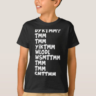 Do You Know The Muffin Man Dyktmm Nostalgia Funny  T-Shirt