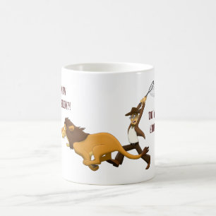 "Do You Know What Lions I Hunted?" Coffee Mug