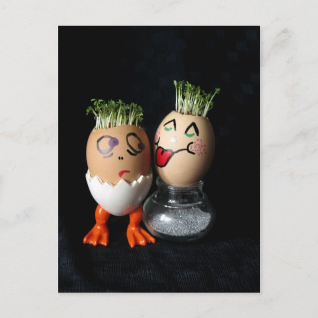 Do You Lick Me Eggmen Series Easter Postcard (Front)