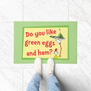 Do You Like Green Eggs and Ham? Doormat