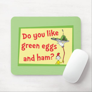 Do You Like Green Eggs and Ham? Mouse Pad