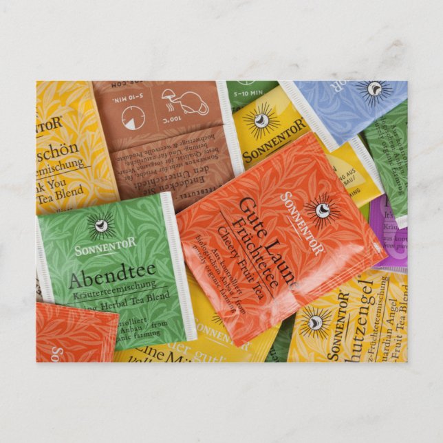 Do you like tea? postcard (Front)