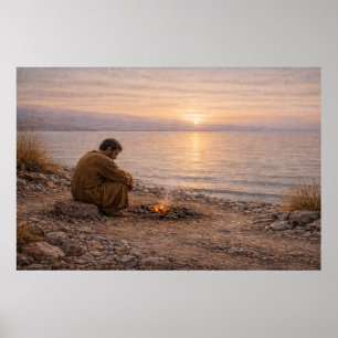 Do You Love Me? Christian Art Poster