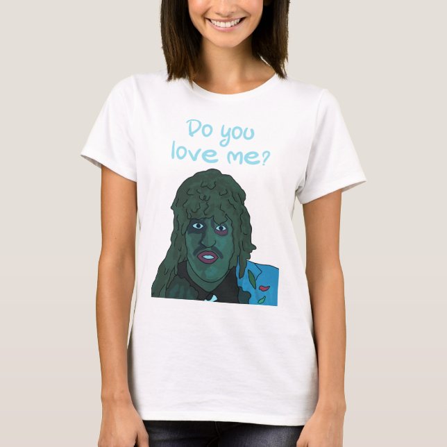 Do You Love Me Old Gregg, Old Greg Sticker T-Shirt (Front)