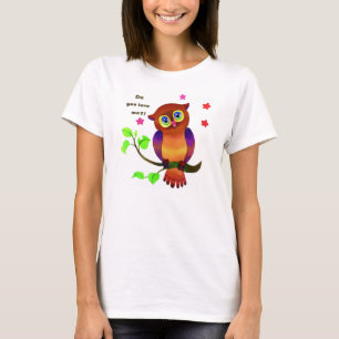 Do You Love Me Owl Lovely Tees t-shirt Fun cartoon