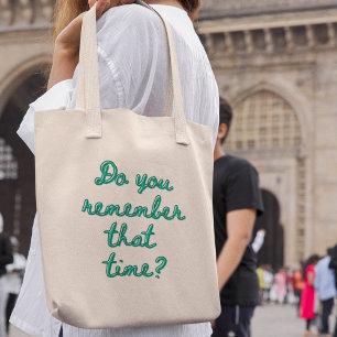 Do you Remember That Time? Retro Nostalgia Cool Tote Bag