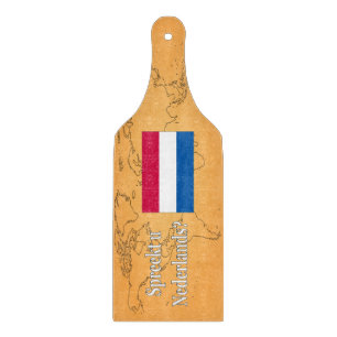 Do you speak Dutch? in Dutch. wf Cutting Board