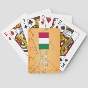 Do you speak Italian? in Italian. Flag wf Playing Cards