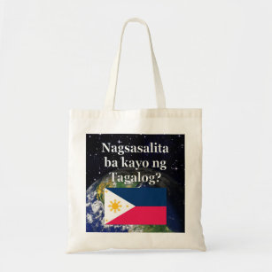 Speak Tagalog Bags Zazzle Nz