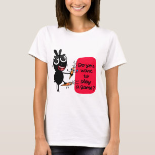 Do You Want to Play a Game? Bunny T-shirt