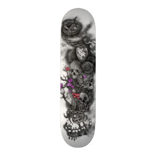 DOA MIA Skull Deck Skateboard
