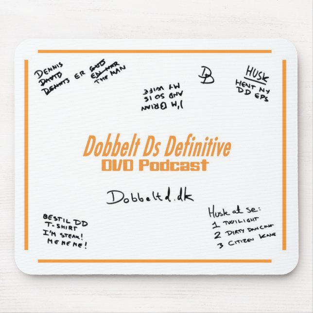 Dobbelt Ds Mousepad (Front)