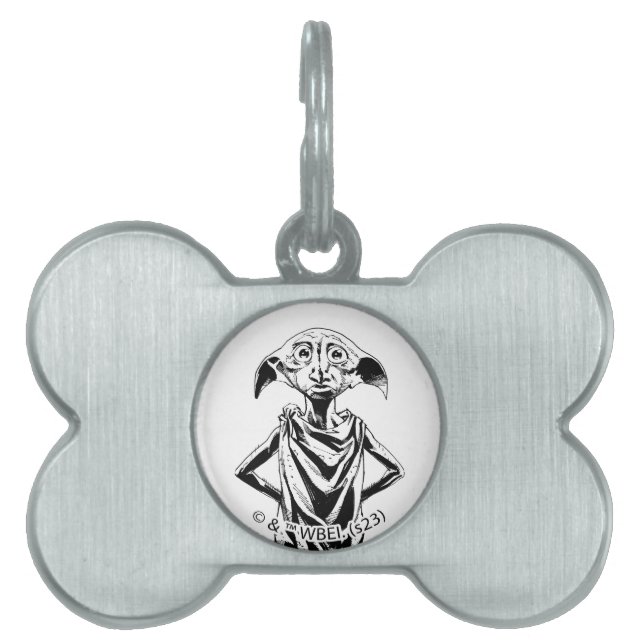 Dobby 2 pet ID tag (Front)