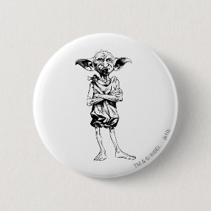 Dobby 3 6 cm round badge