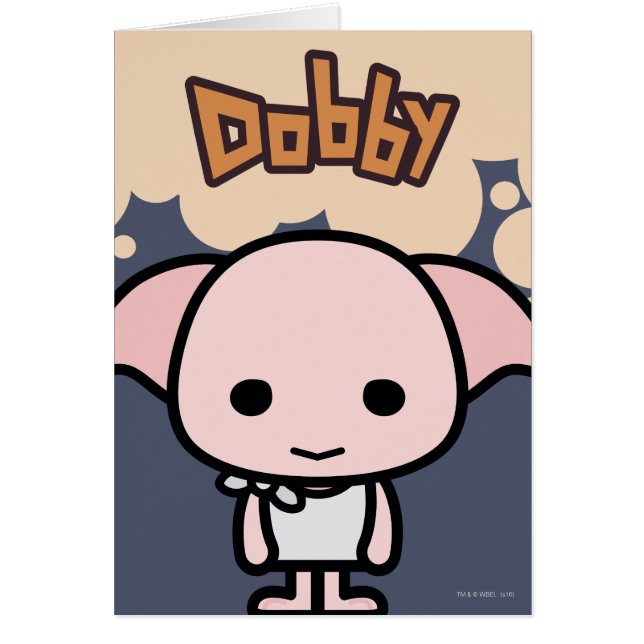 Dobby Cartoon Character Art (Front)
