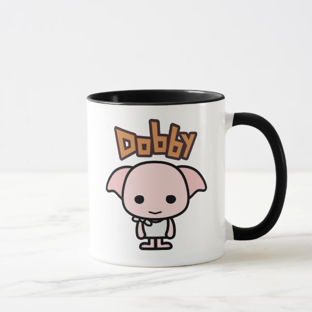 Dobby Cartoon Character Art Mug (Right)
