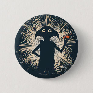 Dobby Casting Magic 6 Cm Round Badge