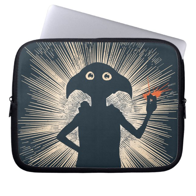 Dobby Casting Magic Laptop Sleeve (Front)