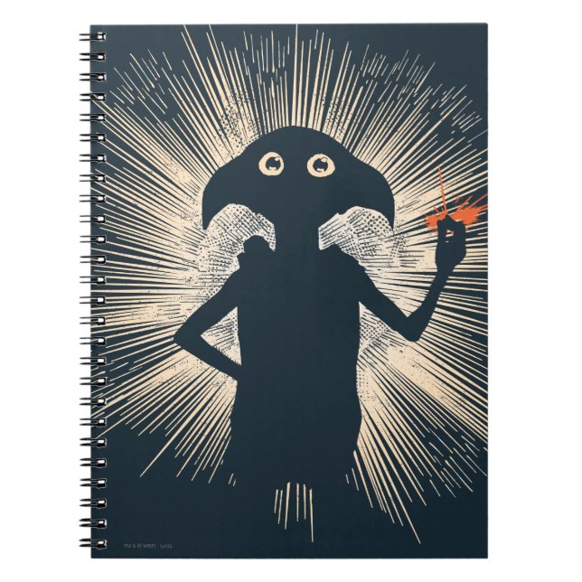 Dobby Casting Magic Spiral Notebook (Front)