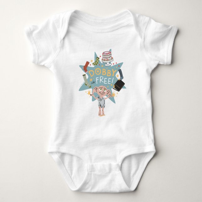 Dobby is Free! Baby Bodysuit (Front)