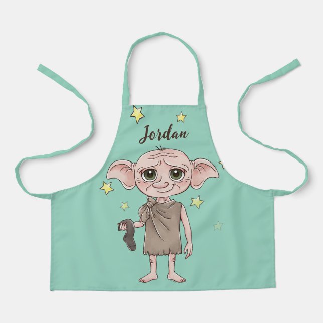 Dobby Watercolor Character Art Apron (Front)