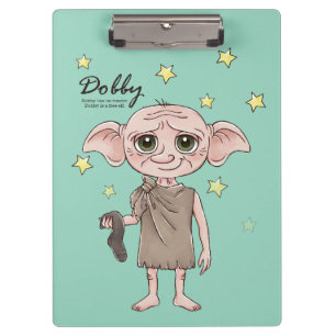 Dobby Watercolor Character Art Clipboard