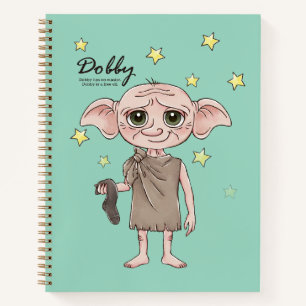 Dobby Watercolor Character Art Notebook