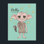 Dobby Watercolor Character Art Postcard<br><div class="desc">Celebrate one of the wizarding world’s most beloved characters with this adorable Dobby illustration. Featuring the loyal house-elf holding his iconic sock, this charming artwork captures Dobby’s big-hearted spirit, wide-eyed innocence, and unforgettable bravery. Rendered in a soft, storybook-inspired style with warm, gentle details, the design highlights Dobby’s expressive eyes and...</div>