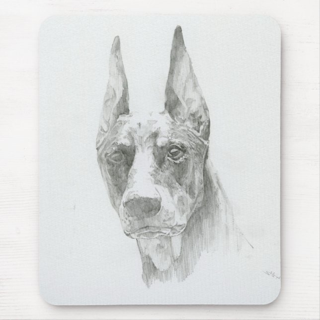 Dobel Man Design Mouse Pad (Front)