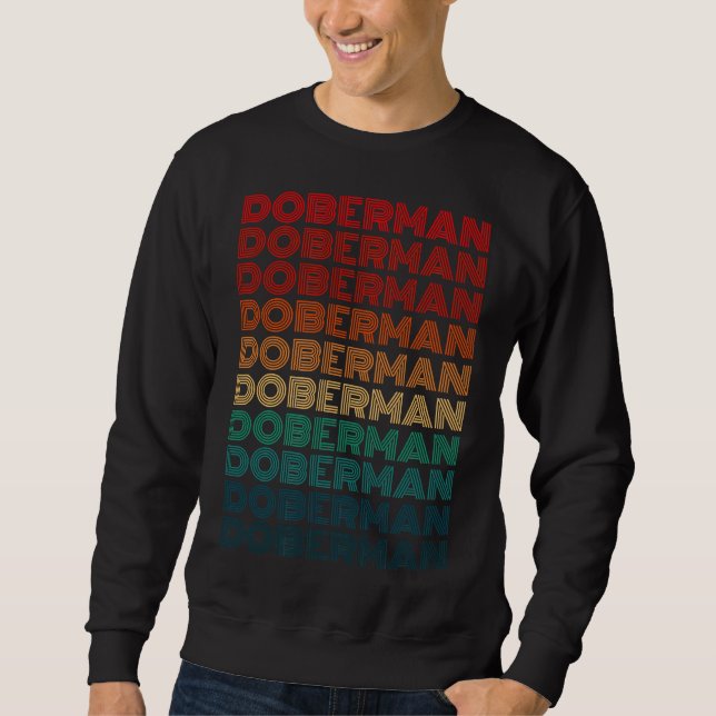 Doberman  692 sweatshirt (Front)