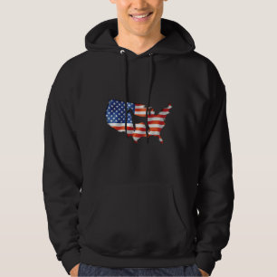 Doberman American Flag Country Doberman Hoodie