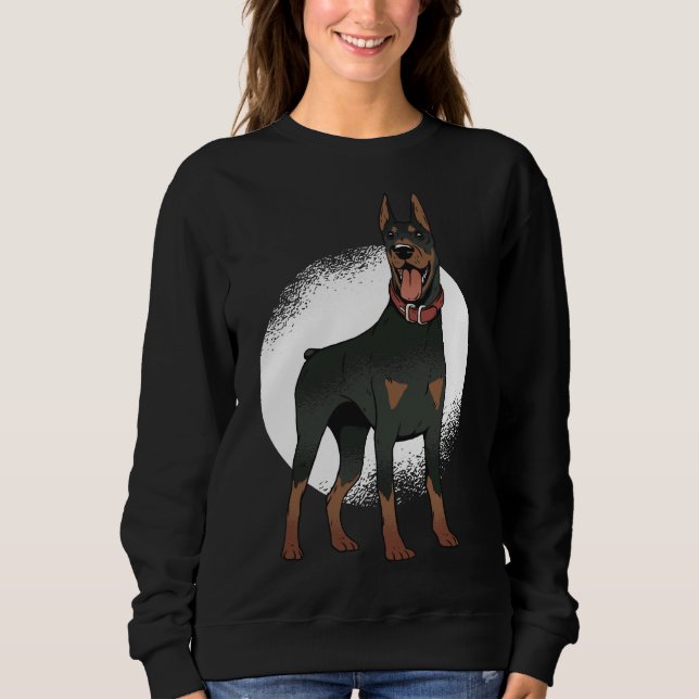 Doberman Best Friend Sweatshirt (Front)