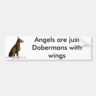 doberman bumper sticker