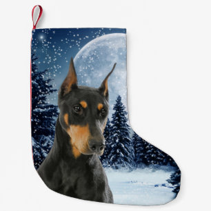 Doberman Christmas Stocking