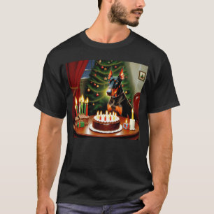 Doberman Christmas T-Shirt