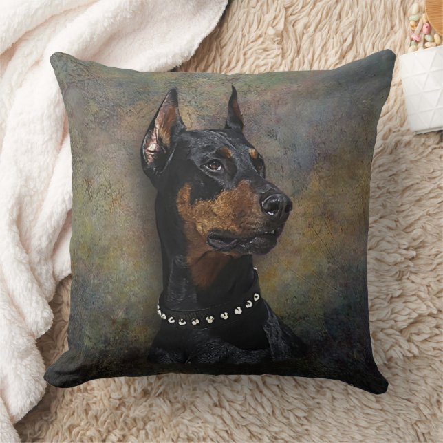 Doberman   cushion (Blanket)