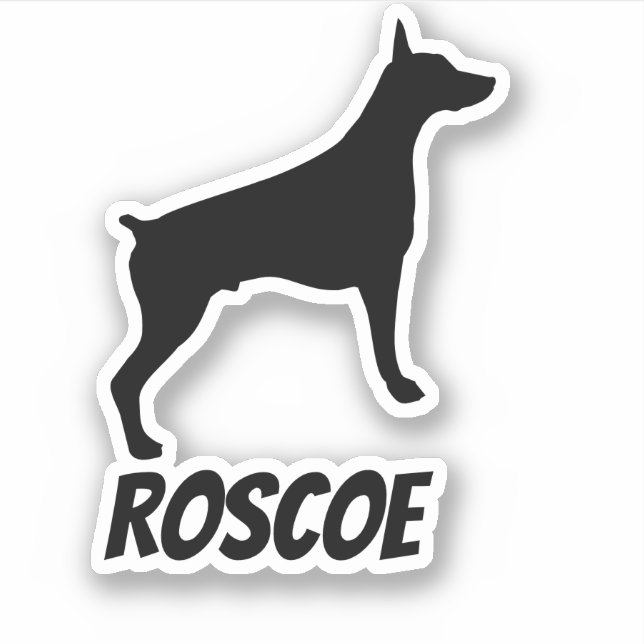 Doberman Custom Dog Names (Front)