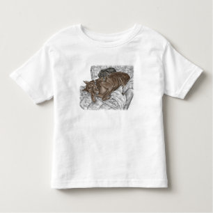 Doberman Dog and Puppy Toddler T-Shirt