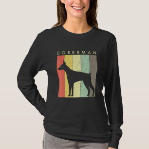 Doberman Dog Retro Vintage Doberman T-Shirt