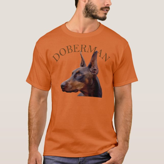 Doberman Dog T-Shirt (Front)