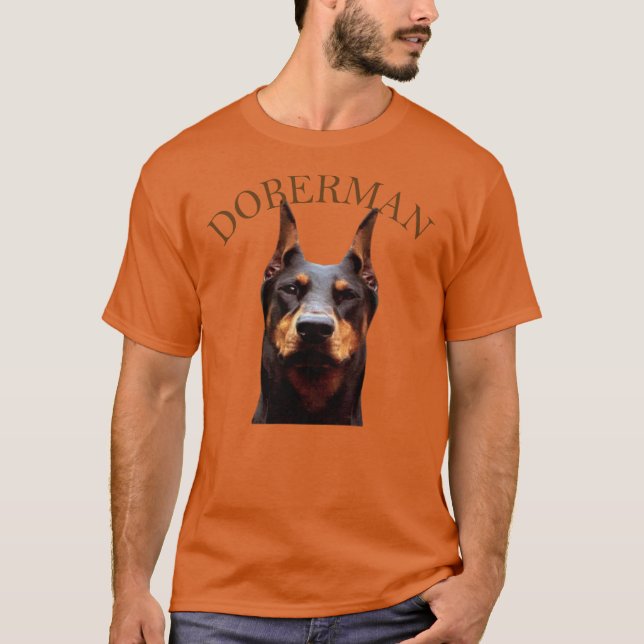 Doberman Dog T-Shirt (Front)