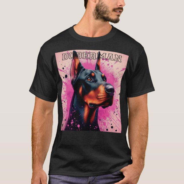 Doberman Family T-Shirt (Front)