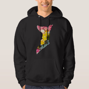 Doberman Flower Design For Doberman Pincher Owners Hoodie
